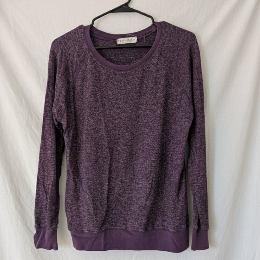 AmericanAble Wynette Purple Sweatshirt, Size XS